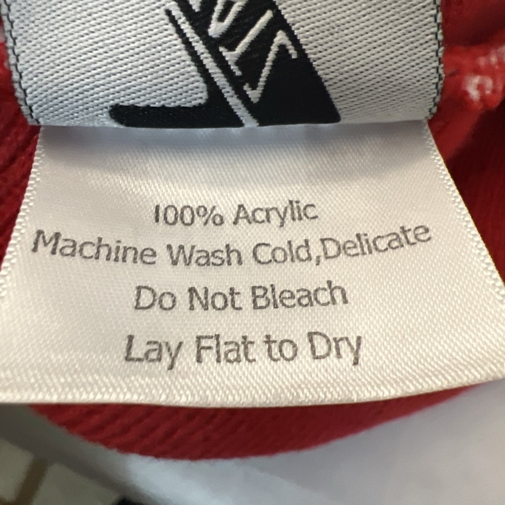 Rare Bucky Badger Wisconsin Badgers Winter Ski ADULT Beanie Hat ZooZatz ZH0314 - Picture 7 of 9